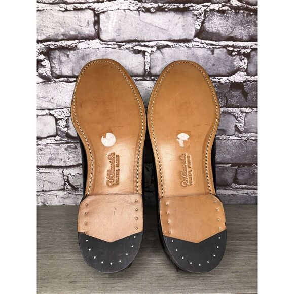 G.H Bass Weejuns Black Leather Handsewn Penny Dress Loafer Shoes Men 12D US/45EU - Picture 15 of 16